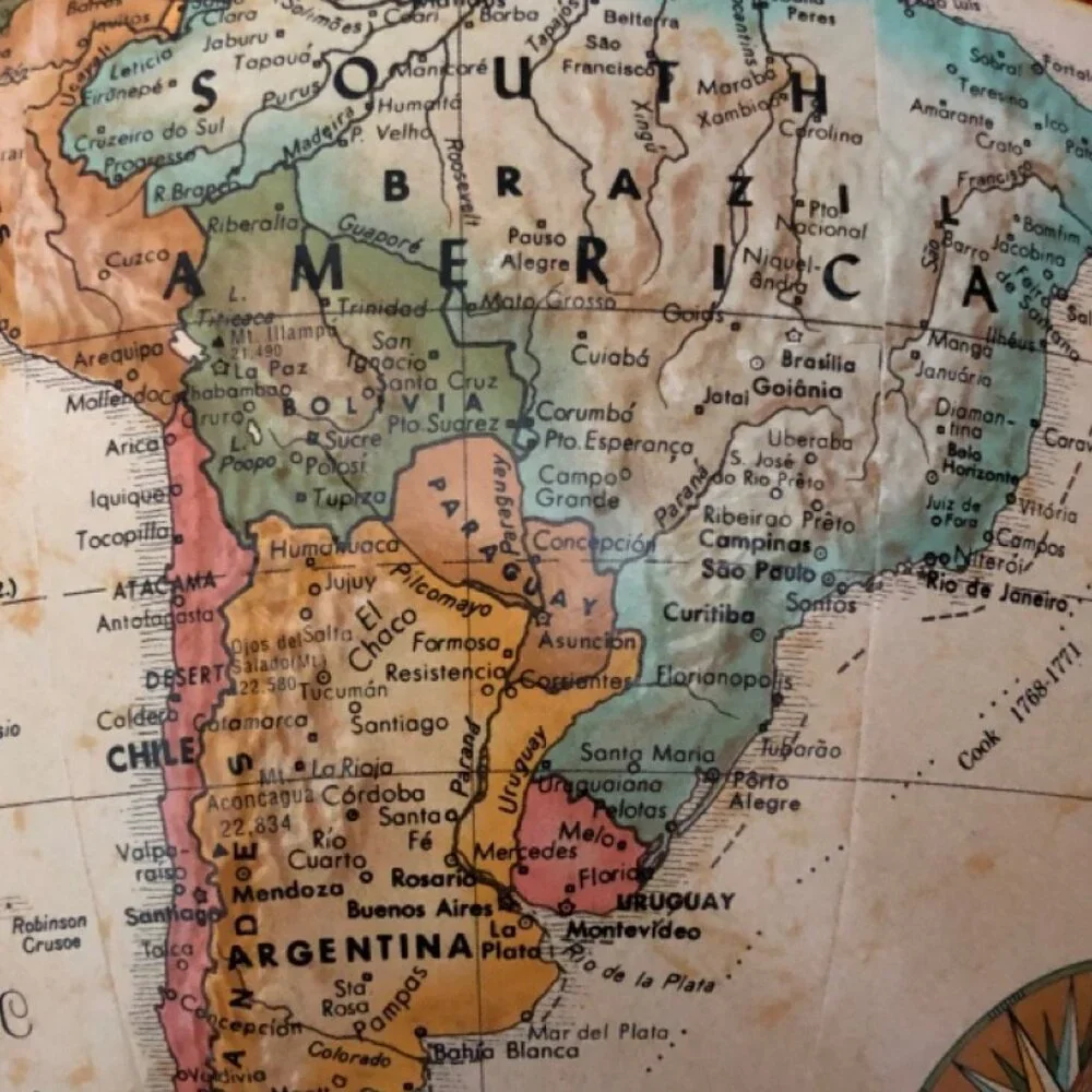 Morgan Globe 12” Diameter, by Replogle World Classic Series, Hardwood Base - Picture 7 of 16